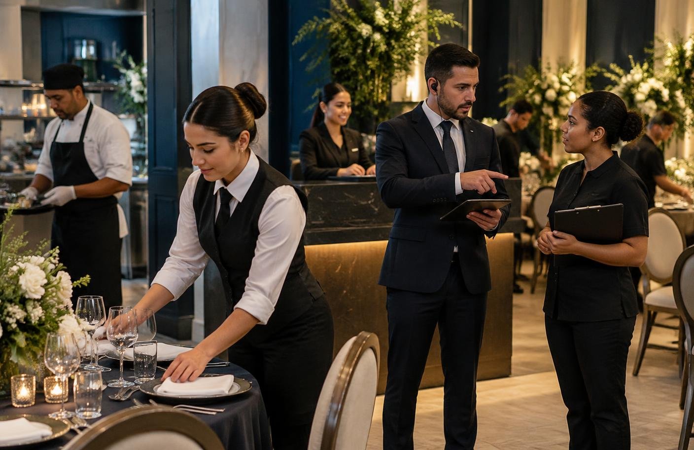 Operação de Food, Hospitalidade e Eventos